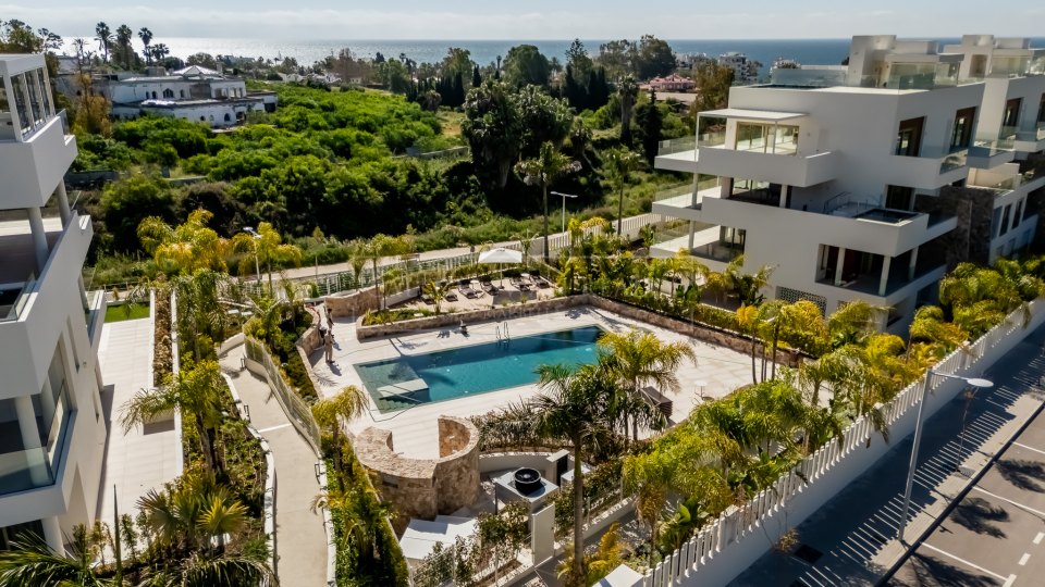 Marbella Golden Mile, Appartement triplex de luxe sur le Mille d'Or de Marbella
