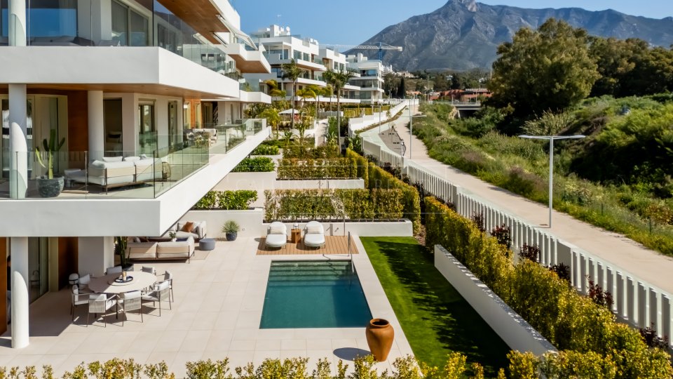 Marbella Golden Mile, Appartement triplex de luxe sur le Mille d'Or de Marbella