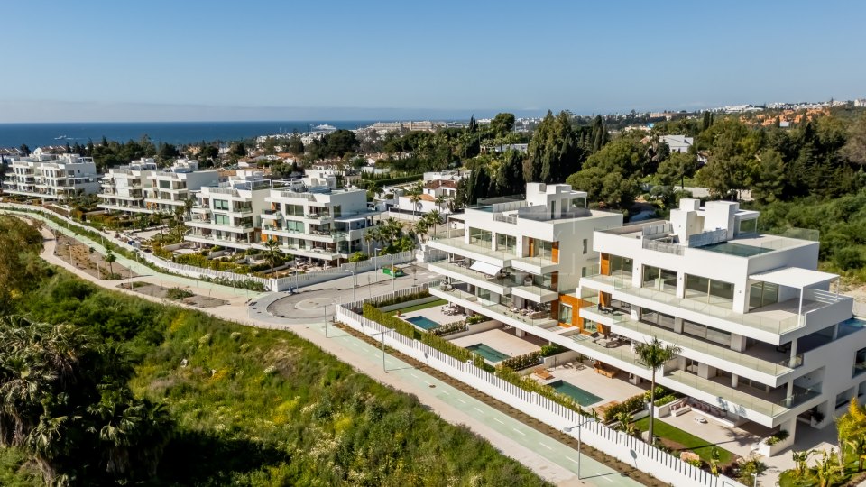 Marbella Golden Mile, Appartement triplex de luxe sur le Mille d'Or de Marbella