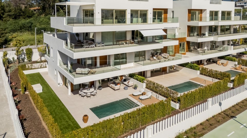 Marbella Golden Mile, Appartement triplex de luxe sur le Mille d'Or de Marbella