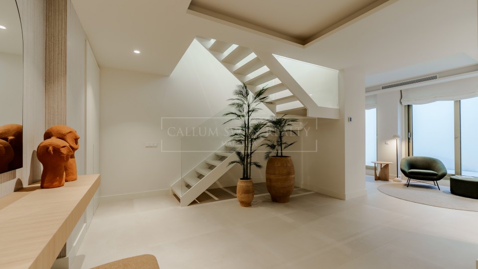 Marbella Golden Mile, Appartement triplex de luxe sur le Mille d'Or de Marbella