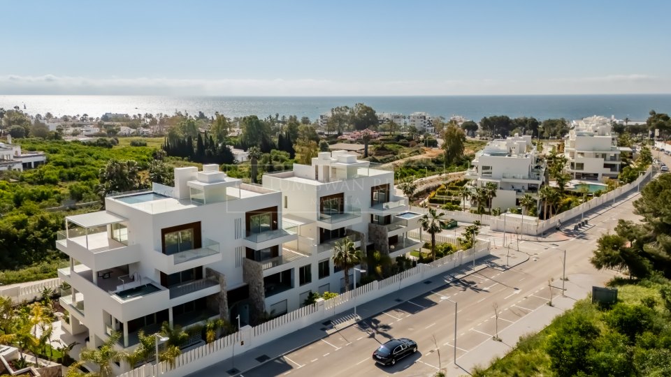 Marbella Golden Mile, Appartement triplex de luxe sur le Mille d'Or de Marbella