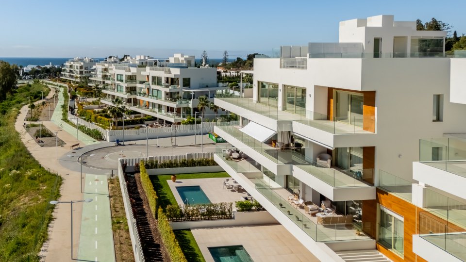 Marbella Golden Mile, Appartement triplex de luxe sur le Mille d'Or de Marbella