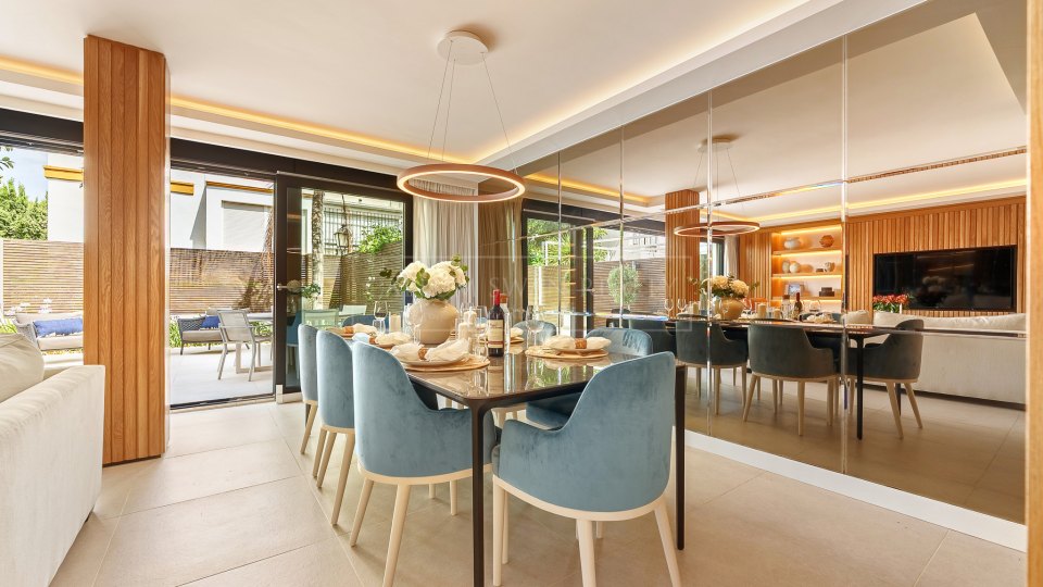 Marbella Golden Mile, Contemporary Beachside Townhouse on Marbella’s Golden Mile