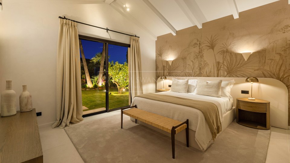 Nueva Andalucia, Villa élégante de style méditerranéen dans la vallée de golf de Nueva Andalucía