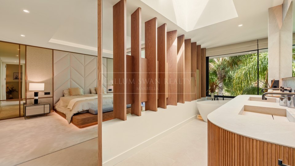 Marbella East, Private Contemporary Villa for Sale in Las Chapas, Marbella