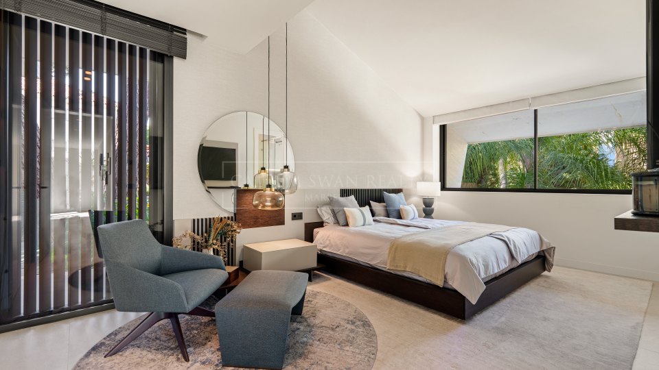 Marbella East, Private Contemporary Villa for Sale in Las Chapas, Marbella