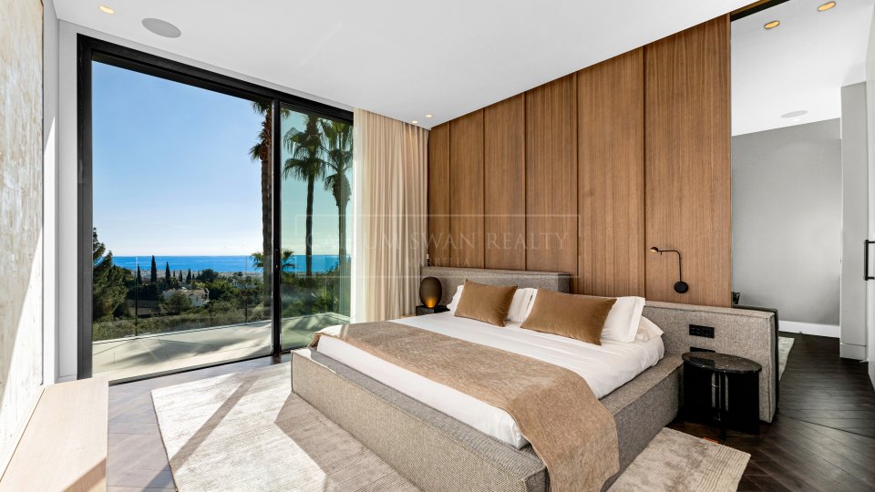 Marbella Golden Mile, Villa contemporánea con vistas al mar en Cascada de Camoján, Marbella