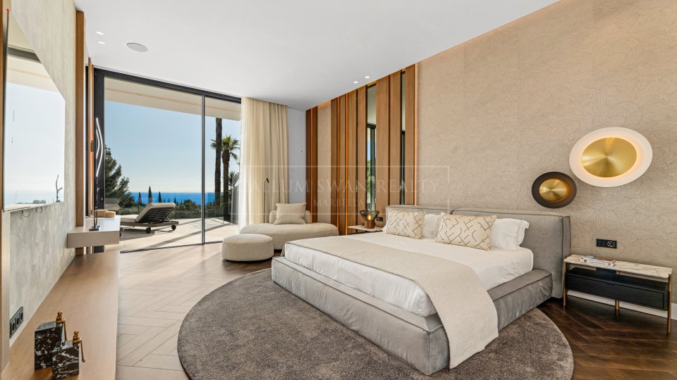 Marbella Golden Mile, Villa contemporánea con vistas al mar en Cascada de Camoján, Marbella