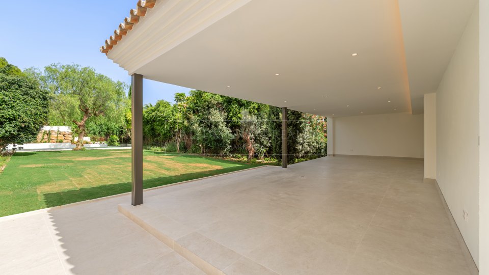 Marbella Golden Mile, Villa andalouse rénovée à Rocío de Nagüeles, sur la Golden Mile de Marbella