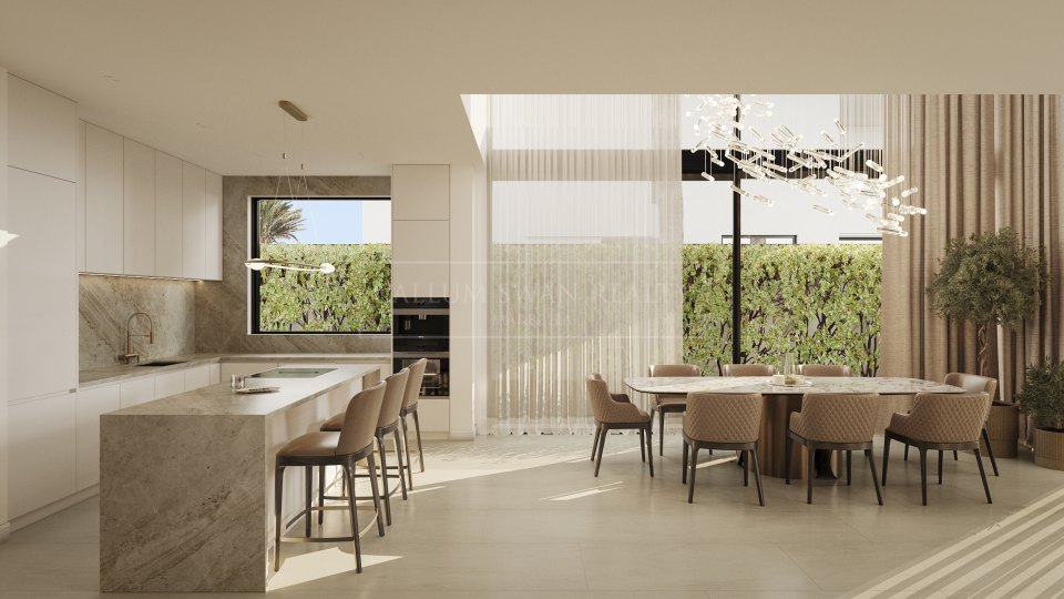 Marbella East, Contemporary Beachside Villa for Sale in East Marbella