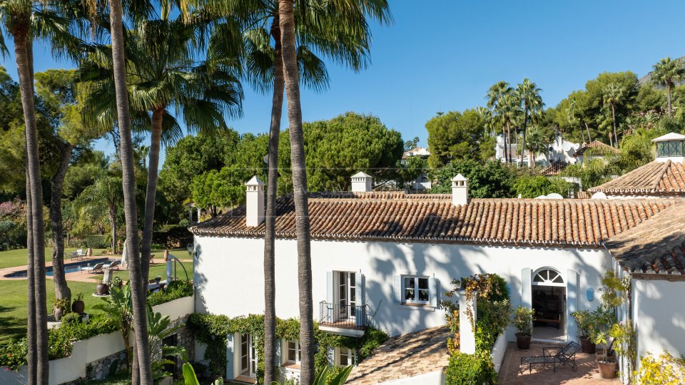 Marbella Golden Mile, Villa méditerranéenne traditionnelle à Altos Reales, Marbella