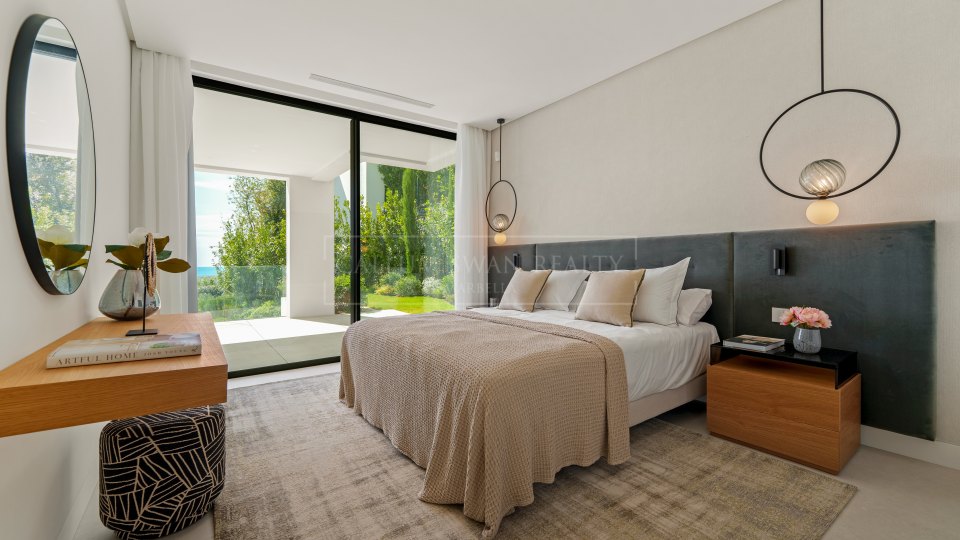 Benahavis, Elegante villa moderna con vista al valle en Lomas de La Quinta, Benahavís