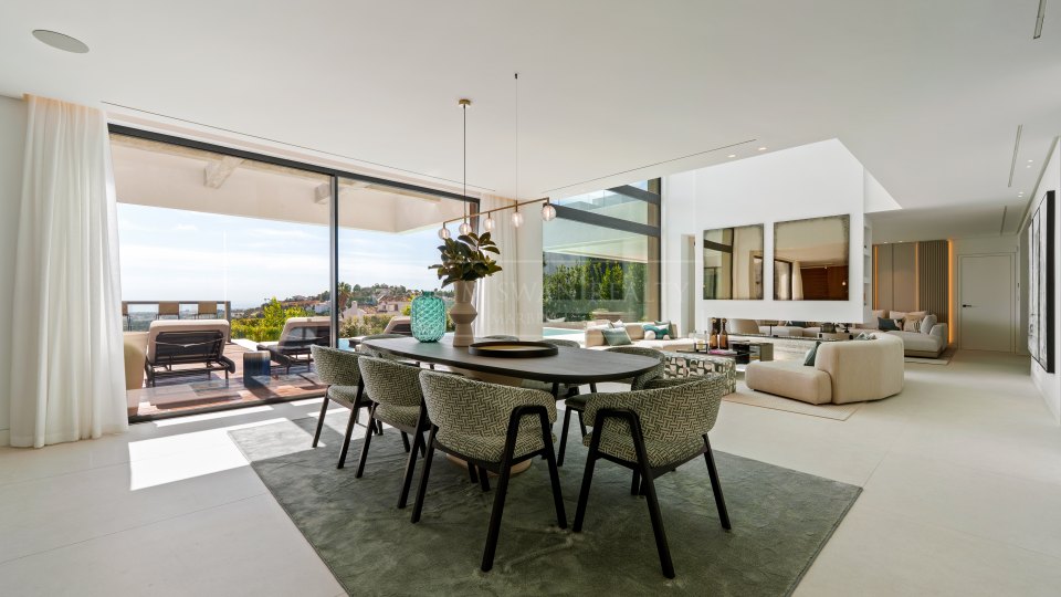 Benahavis, Elegante villa moderna con vista al valle en Lomas de La Quinta, Benahavís