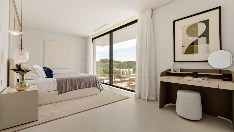 Benahavis, Elegante villa moderna con vista al valle en Lomas de La Quinta, Benahavís