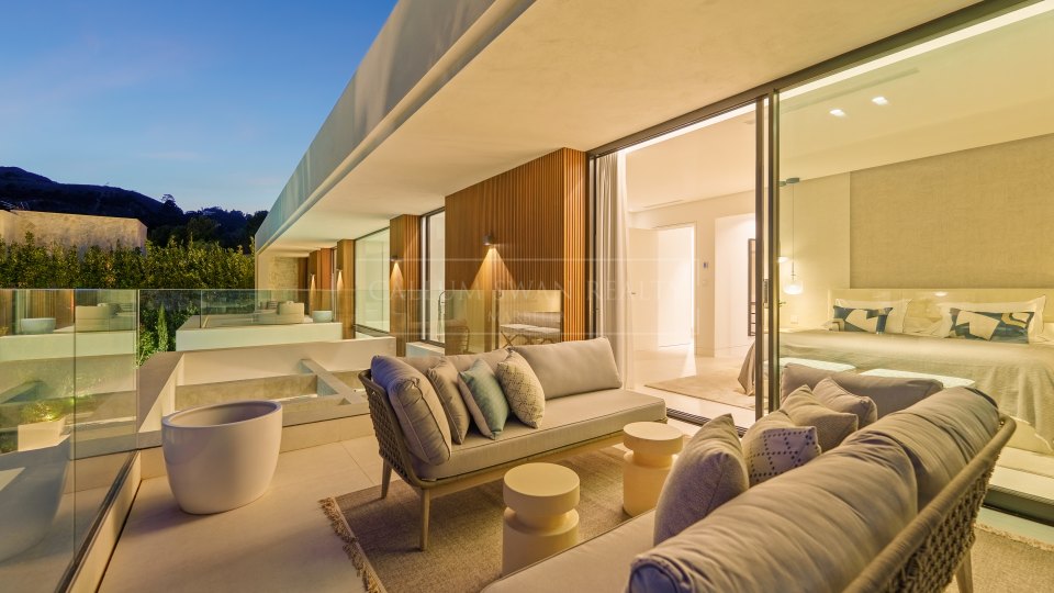 Benahavis, Elegante villa moderna con vista al valle en Lomas de La Quinta, Benahavís