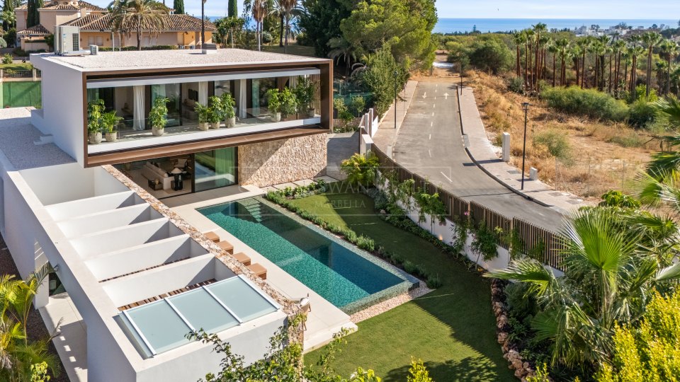 Marbella Golden Mile, Villa élégante à vendre à Lomas de Marbella Club, Golden Mile