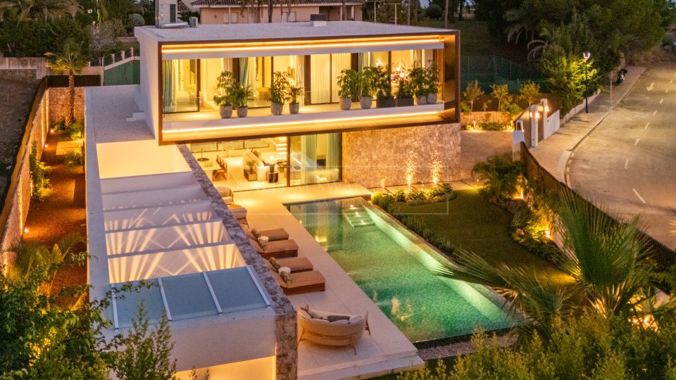 Marbella Golden Mile, Villa élégante à vendre à Lomas de Marbella Club, Golden Mile