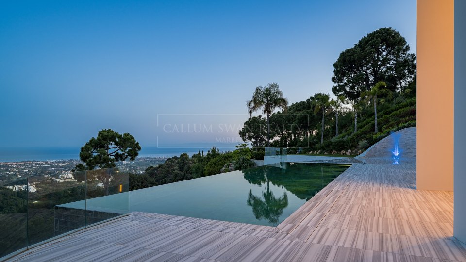 Benahavis, Villa única con vistas panorámicas en La Zagaleta