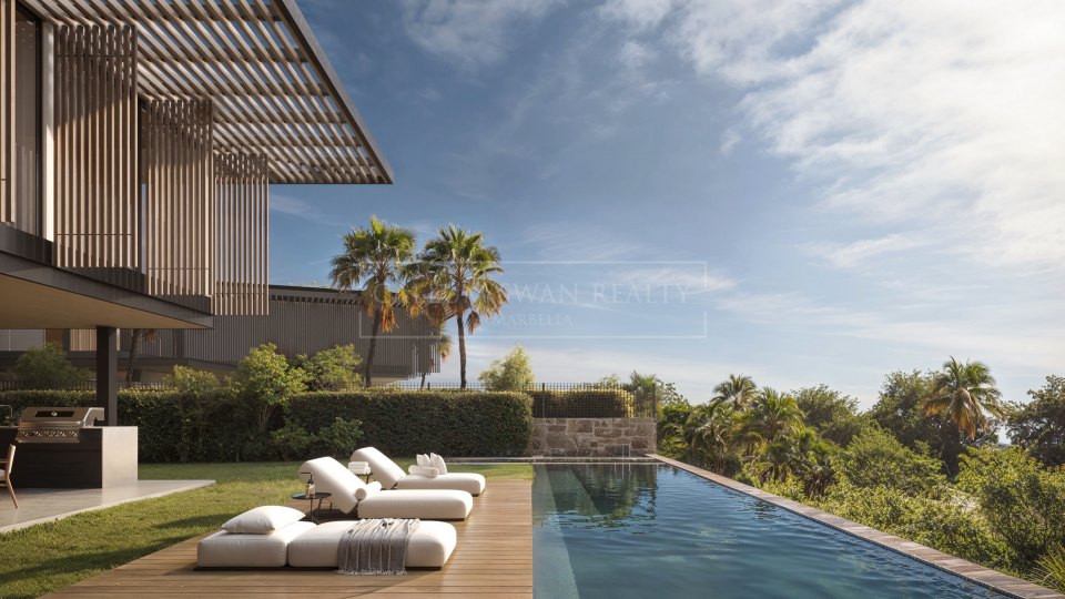 Nueva Andalucia, La Cerquilla: Villa de estilo único en venta