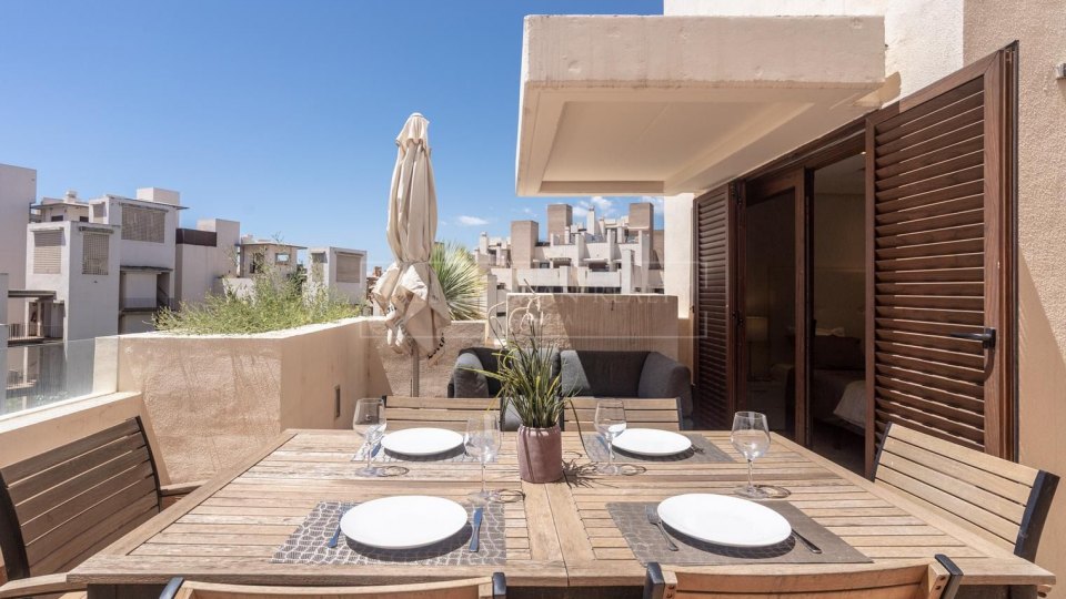 Estepona, Penthouse duplex en bord de mer sur la Nouvelle Mille d'Or