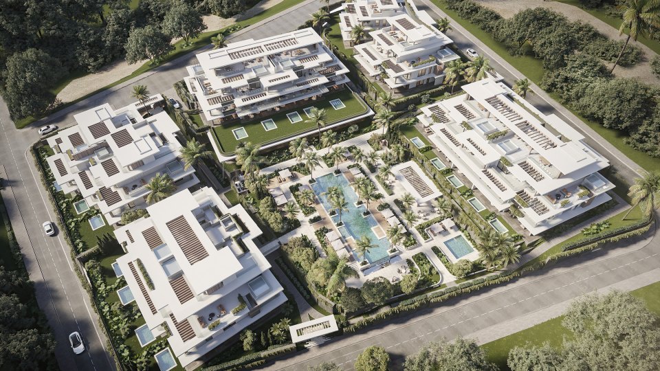 Estepona, Apartamento de lujo en nuevo complejo residencial en la Nueva Milla de Oro