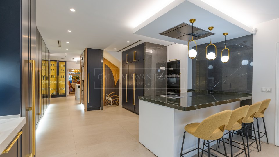 Marbella - Puerto Banus, Beachfront estate in prime location