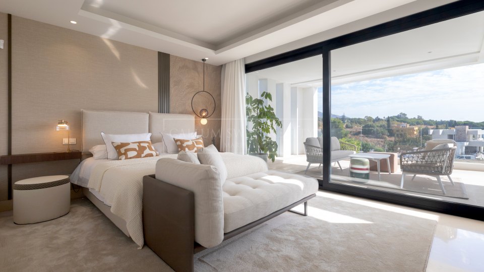 Marbella Golden Mile, Maison de luxe contemporaine à vendre à Lomas del Virrey, Golden Mile