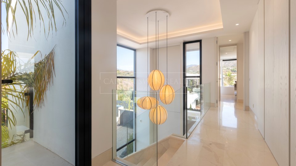 Marbella Golden Mile, Maison de luxe contemporaine à vendre à Lomas del Virrey, Golden Mile