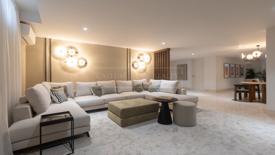 Marbella Golden Mile, Maison de luxe contemporaine à vendre à Lomas del Virrey, Golden Mile