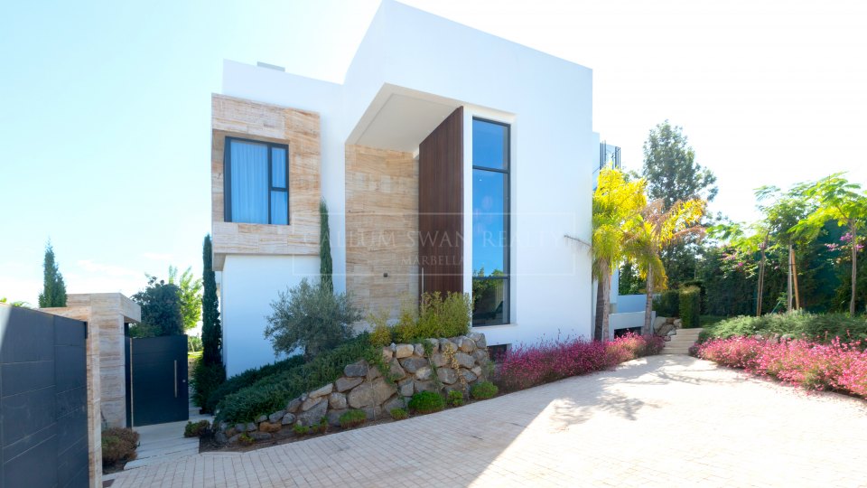 Marbella Golden Mile, Maison de luxe contemporaine à vendre à Lomas del Virrey, Golden Mile