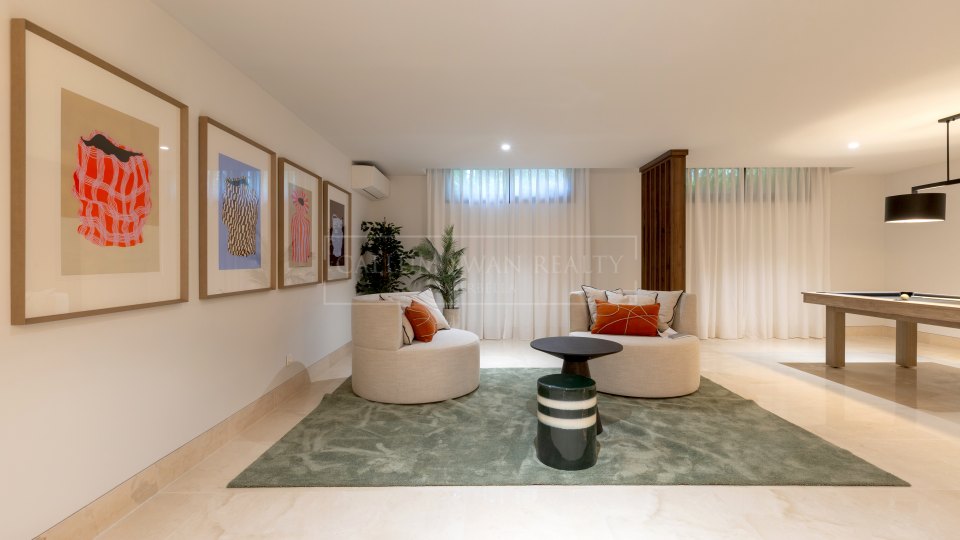Marbella Golden Mile, Maison de luxe contemporaine à vendre à Lomas del Virrey, Golden Mile