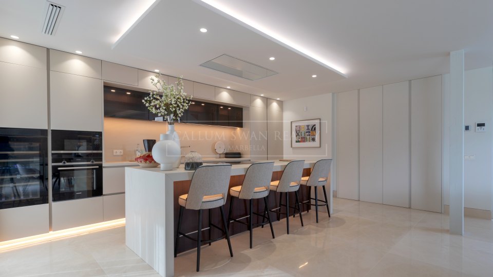 Marbella Golden Mile, Maison de luxe contemporaine à vendre à Lomas del Virrey, Golden Mile
