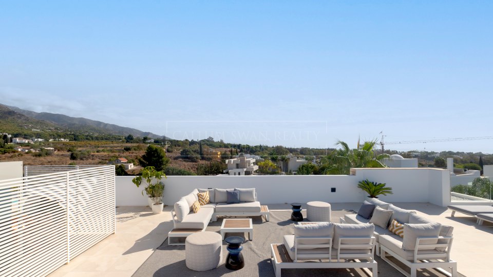 Marbella Golden Mile, Maison de luxe contemporaine à vendre à Lomas del Virrey, Golden Mile