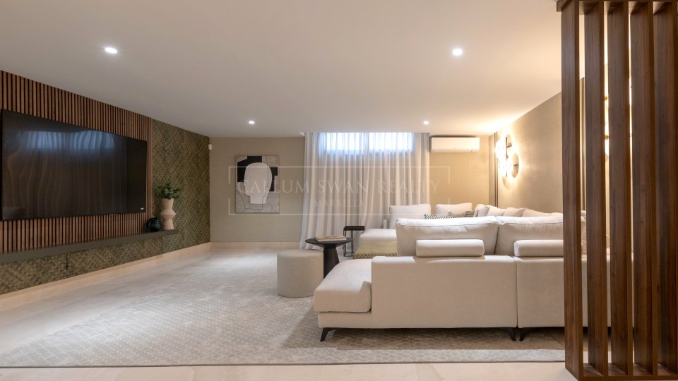 Marbella Golden Mile, Maison de luxe contemporaine à vendre à Lomas del Virrey, Golden Mile