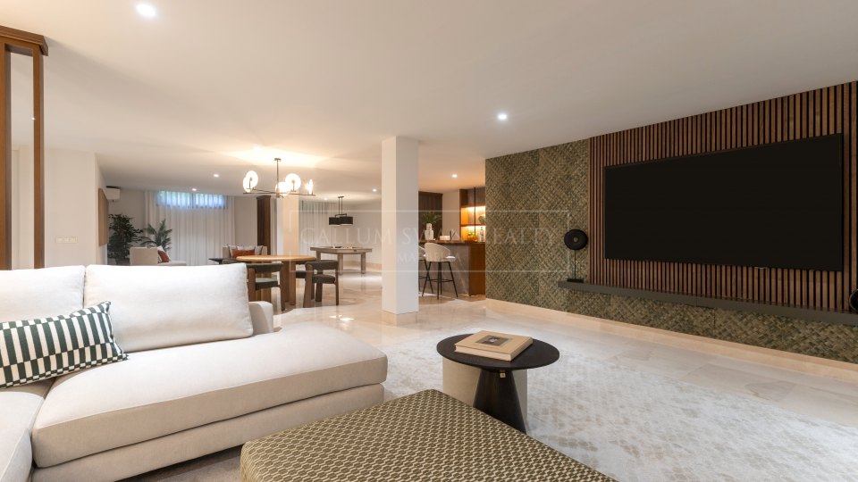Marbella Golden Mile, Maison de luxe contemporaine à vendre à Lomas del Virrey, Golden Mile