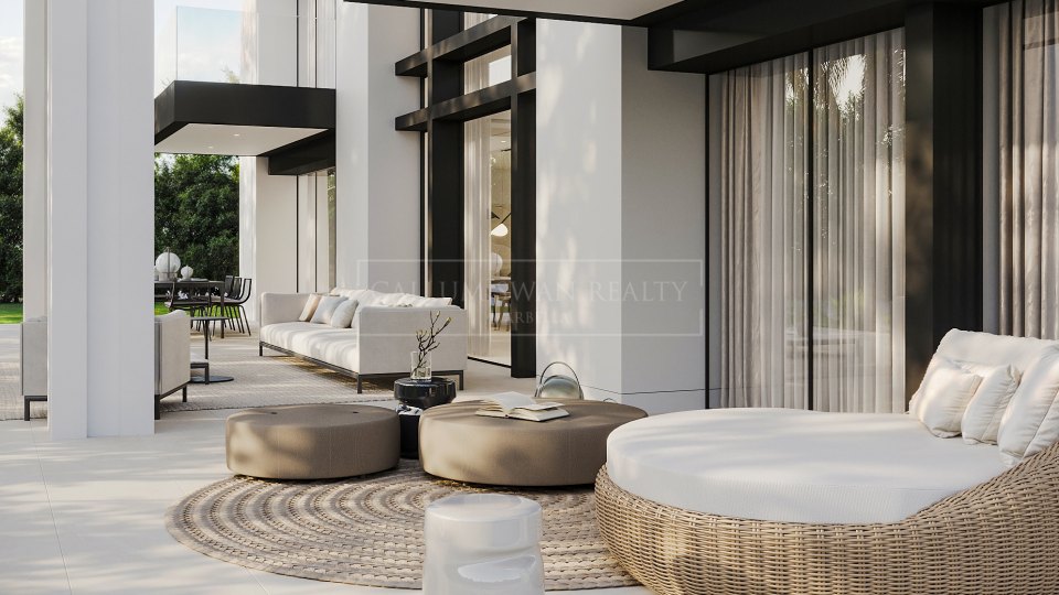 Marbella Golden Mile, Villa de luxe neuve à Nagüeles