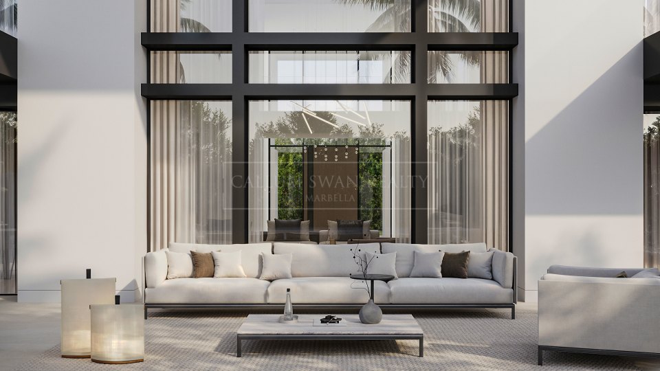Marbella Golden Mile, Villa de luxe neuve à Nagüeles