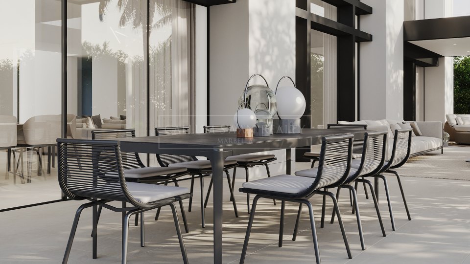 Marbella Golden Mile, Villa de luxe neuve à Nagüeles