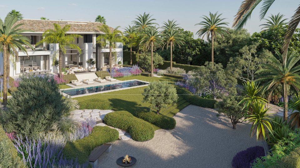 Marbella Golden Mile, Villa de luxe neuve à Nagüeles