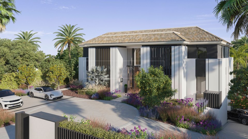 Marbella Golden Mile, Villa de luxe neuve à Nagüeles