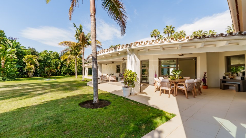 Nueva Andalucia, Elegante villa lujo de una sola planta en La Cerquilla
