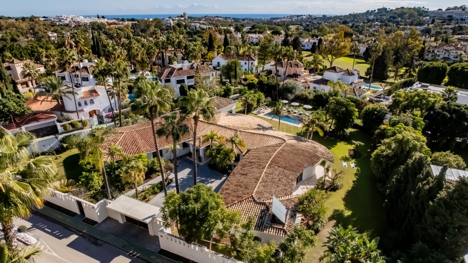 Nueva Andalucia, Elegante villa lujo de una sola planta en La Cerquilla