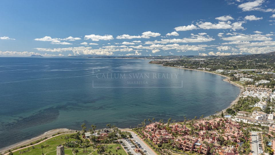 Estepona, Penthouse spacieux en bord de mer à Cabo Bermejo, Estepona