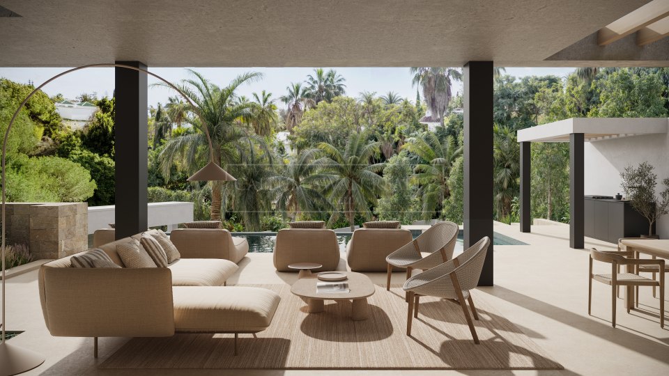 Marbella Golden Mile, Nueva Villa Contemporánea en Lomas del Virrey, Milla de Oro