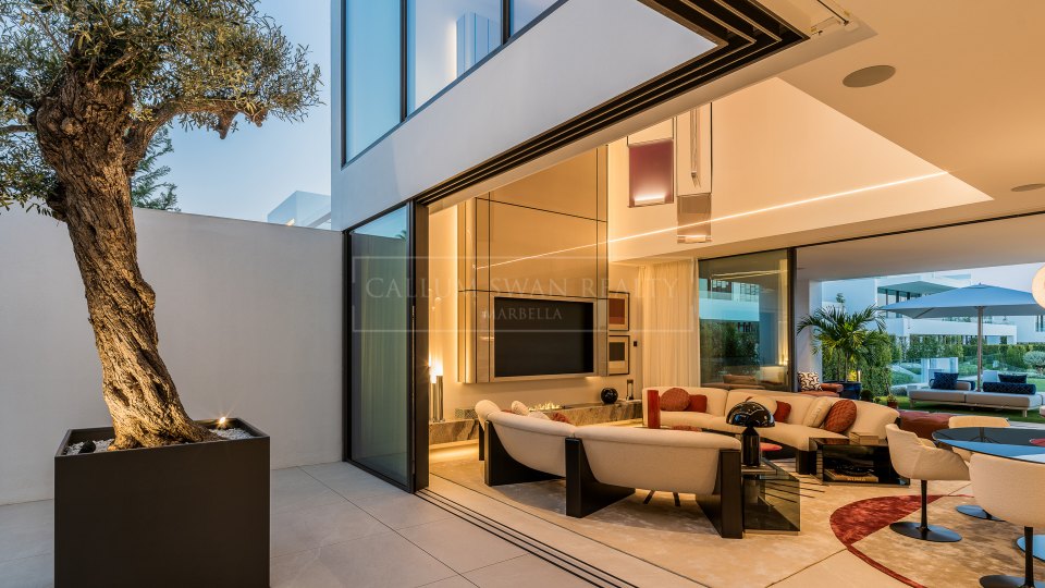 Marbella Golden Mile, Casa pareada a estrenar en una nueva comunidad de la Milla de Oro