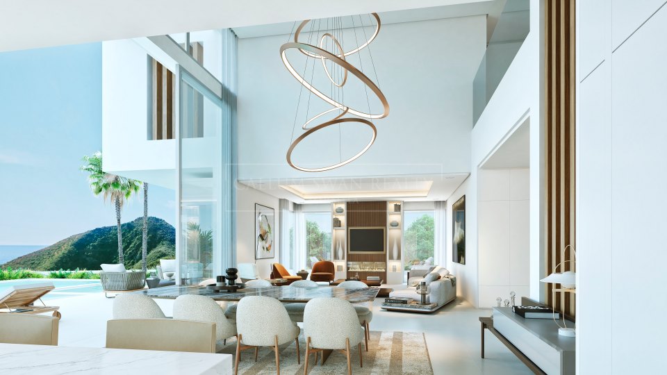 Marbella, Contemporary villa in a new gated complex