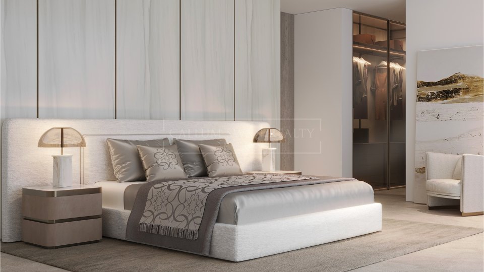 Marbella Golden Mile, Villa de lujo en una comunidad cerrada en la Milla de Oro