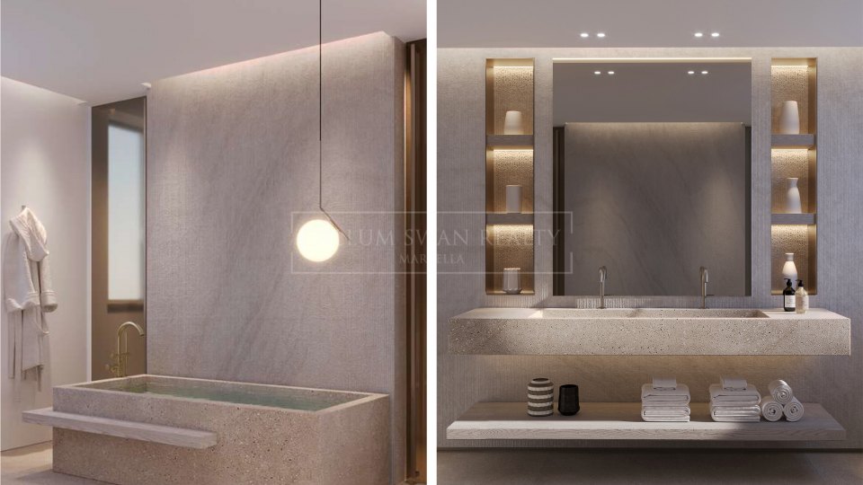 Marbella Golden Mile, Villa de lujo en una comunidad cerrada en la Milla de Oro