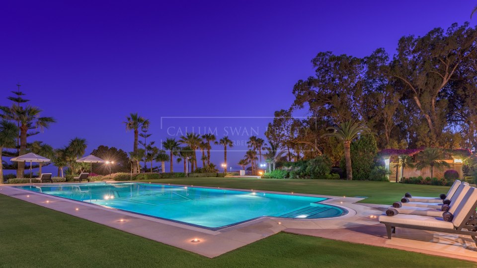 Marbella Golden Mile, Impresionante propiedad, primera línea de playa en Marbella Club